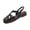 Black, variant on Summer Casual Footwear, Summer Comfort Footwear, Closed Toe Sandals Women, Comfortable Fisherman Sandal for Womens Wide Width Summer Dressy Wedge With Adjustable Strap, White 7