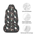 thumbnail image 4 of Fotbe Christmas cute deer old man Funda para Asiento de Auto con Estampado – Impermeable y Antisudor – Ajuste Universal, Lavable a Máquina, Antideslizante (1 Pieza), 4 of 5
