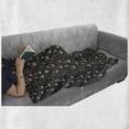 thumbnail image 6 of Cactus Soft Flannel Fleece Blanket, Geometrical Design with Flowering Succulent Exotic Plants in Flower Pots and Hearts, Cozy Plush for Indoor and Outdoor Use, 60" x 80", Multicolor, by Ambesonne, 6 of 6