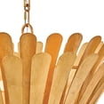 thumbnail image 2 of 47694DA Hinkley Lighting Reina - 15W 3 LED Medium Tapered Chandelier-12 Inch Tall and 25.5 Inch Wide-Distressed Brass Finish, 2 of 11