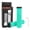 Green, variant on Mosiee Bicycles Handlebar Grips, Aluminum Lock-On Ergonomic Bike Grips Red