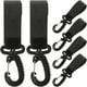 thumbnail image 1 of 6pcs ganchos de cochecito para bebés bolsas de pañales ganchos colgantes clips de bolsas de cochecito, 1 of 5
