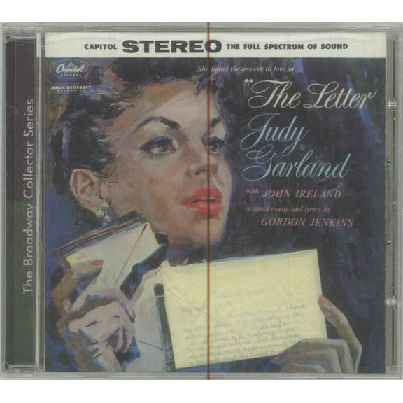 Judy Garland With John Ireland ‎– The Letter - Audio CD