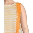 thumbnail image 4 of Terra & Sky Women's Plus Size Cross Top Tank, 4 of 5