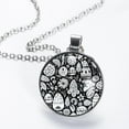 thumbnail image 2 of Easter Glass Circular Pendant Necklace Jewelry, 2 of 5