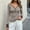 Khaki, variant on Womens Striped Long Sleeve Grunge Shirt Y2k Off The Shoulder Top Vintage Fall Tops Tee Blouse Aesthetic Goth Clothes