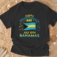thumbnail image 3 of The Bahamas Independence Day Bahamian Pride The Bahamas Flag TShirt, 3 of 6