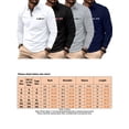 thumbnail image 3 of Fangasis Mens Tops Plaid T-Shirt Button Polo Shirt Men Casual Pullover Slim Fit Tennis Tee Grey M, 3 of 3