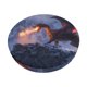 thumbnail image 1 of Balery Winter Fire Dragon Fundas de asiento para taburete de bar redondo de tela de terciopelo ajustables que protegen de arañazos y manchas para sillas de 14 a 17 pulgadas.-12 inch, 1 of 7