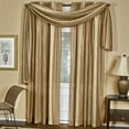 thumbnail image 3 of Woven Trends Ombre Window Curtains, Modern Semi-Sheer Window Curtain Drape Single Panel, Living Room, Bedroom Curtains and Backdrop Curtain 50" x 84" Single Panel, Sand, 3 of 3