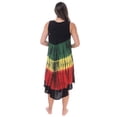 thumbnail image 3 of Riviera Sun Rasta Sleeveless Dresses for Women (Rasta 1, Small), 3 of 3