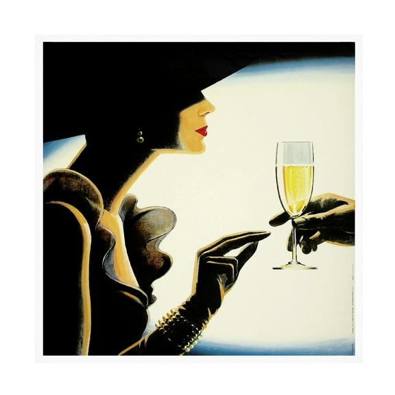 Vintage Lavoie 'Ads-0072' Canvas Art
