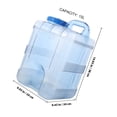 thumbnail image 2 of Raindrops Durable Sky Blue Reusable Water Container with Tight Seal Large Capacity for Outdoor and Home Use, 2 of 6