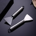 thumbnail image 3 of KAKOWELY 3pcs Stainless Steel Fish Scaler Remover Tool Fish Scale Brush Scraper Tool Kitchen Fish Scaler Fish Bone Fish Scraper,6.69X"X2.17"X0.79", 3 of 4