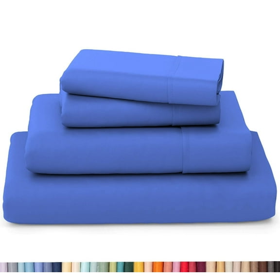 Ultra Soft Wrinkle Resistant Bamboo Sheet Set - 4 Piece Set - 2200 Series
