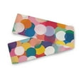 thumbnail image 7 of Yayeee Table Runner 70 inches Long Home Kitchen Dinning Party Decoration, Dark Colorful Circles, 7 of 7