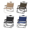 thumbnail image 3 of Silla plegable Advancent para pesca senderismo picnic azul, 3 of 6