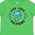 thumbnail image 4 of Inktastic Live Love Dolphins Boys or Girls Toddler T-Shirt, 4 of 5