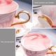 thumbnail image 4 of Juego de tazas de café de mármol, té de cerámica, leche, taza de té, platillo, cuchara para café, té y agua, 4 of 8