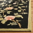 thumbnail image 4 of SAFAVIEH Chelsea Beryl Bordered Wool Area Rug, Black, 9' x 12', 4 of 9