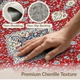 thumbnail image 6 of ODIKA 3'x5' Washable Accent Rug Pet Friendly, Non-Shedding Mat Boho Distressed Floral Medallion Cascade With Oriental Arch Border for Bedside, Nursery Room, 6 of 7