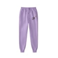 thumbnail image 5 of YOUYEDIAN Halloween Boys Sweatpants Fashion Casual Sweatpants with Pockets Funny Halloween Print Pants Kids Athletic Trousers (Purple, 6-7 Years), 5 of 5