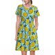 thumbnail image 1 of Balery Lemon Vestidos sueltos de manga corta para mujer, vestidos de verano 2025, vestidos casuales de corte A con vuelo., 1 of 6