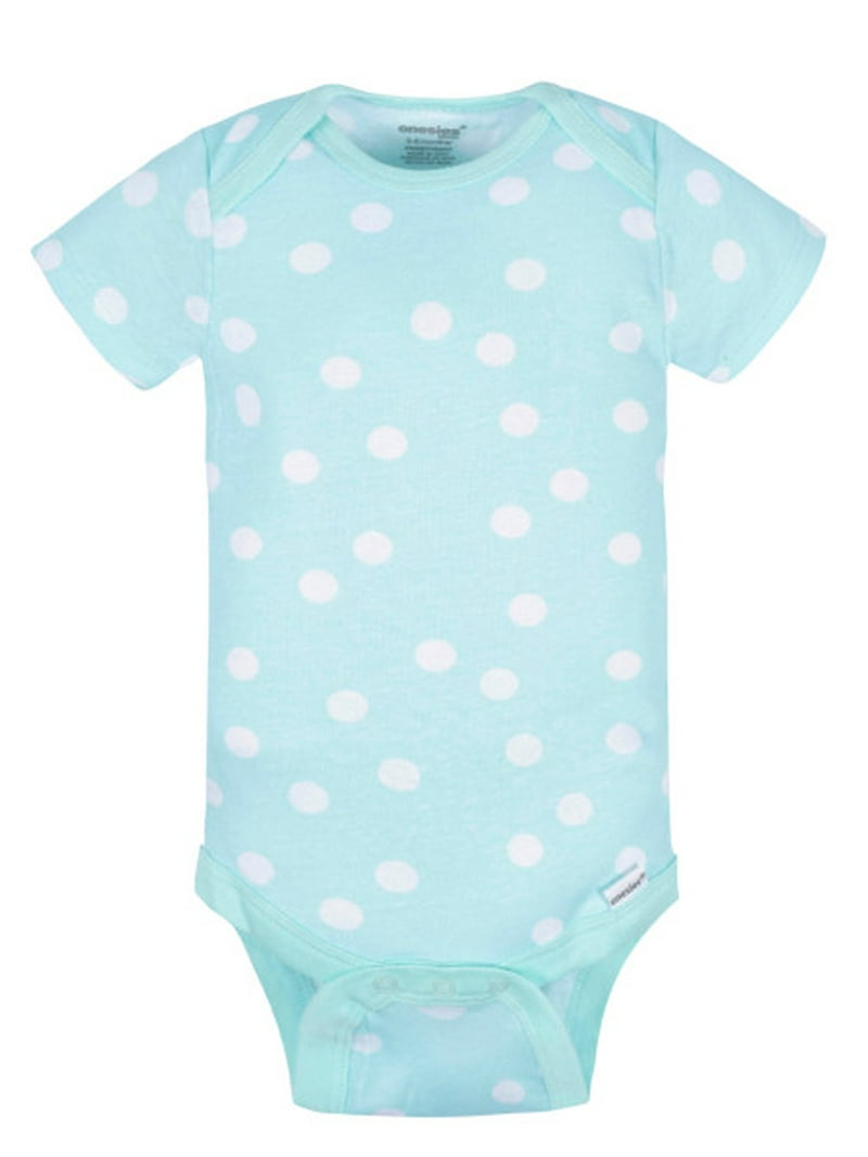 Onesies Baby Girl Bodysuits, 8-Pack Multipack, Cotton Short Sleeve