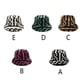 thumbnail image 5 of sweethay Sombrero de pescador para hombre y mujer, gorro de moda, tocado decorativo, tocado cálido para fotografía portátil, elegante decoración de Sombreros Negro sweethay AP013121-01, 5 of 6