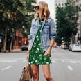 thumbnail image 4 of Balery Happy St. Patrick's Day Vestidos de verano para mujer con estampado: vestido holgado sin mangas, vestido playero informal y cómodo para días calurosos., 4 of 7