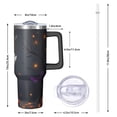 thumbnail image 2 of Halloween Tumbler, Pumpkin Spider Cup 40oz with Handle and Straw, Spooky Insulated Water Bottle Gift, 2 of 5