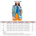 thumbnail image 4 of Long Sleeve Turn Down Collar Suit Jacket Women Single Button Colorful Graphic Print Casual Jacket, 4 of 6