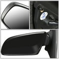 thumbnail image 4 of DNA Motoring OE Style Powered Driver Left Side Door Mirror for 2009-2014 Toyota Matrix, Black, Textured, 4 of 4