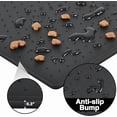 thumbnail image 3 of Dog Food Mat Anti-Messy Design Pet Bow Mat, Non Slip Silicone Waterproof Cat Feeding Placemat for Puppy Kitty Dog Cat Small Medium Animals, 3 of 7