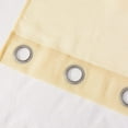 thumbnail image 6 of Dainty Home Malibu Textured Semi-Sheer Grommet Top Curtain Panel Pair, 108" x 84" In Beige, 6 of 10