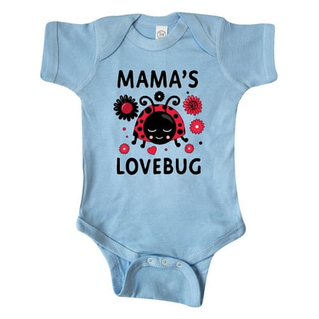 

Inktastic Valentine s Day Mama s Lovebug Gift Baby Boy or Baby Girl Bodysuit