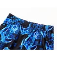 thumbnail image 4 of Beezizac Boys 2-Pack Soft Sleep Shorts Blue Neon Grid & Black Multi-Color Gaming Controller Assorted Pajama Bottoms Sizes 6, 4 of 8