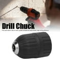 thumbnail image 3 of Taladro Sin Llave Cuck, Chuck de Taladro Eléctrico Práctico de Hierro, Duradero para Taladro de ImpactO, Taladro Eléctrico, 3 of 7