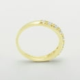thumbnail image 3 of LBG British Made 10k Yellow Gold Cubic Zirconia Womens Eternity Ring - 33 size options - Size 8.25, 3 of 7