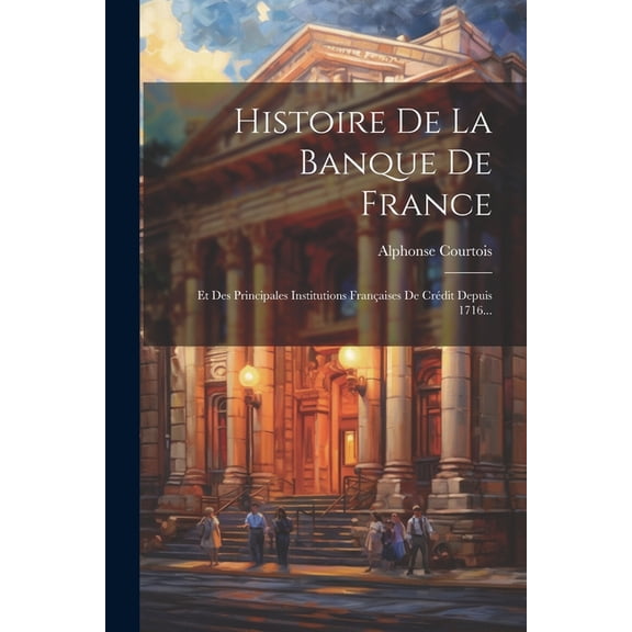 Histoire De La Banque De France: Et Des Principales Institutions Françaises De Crédit Depuis 1716... (Paperback)