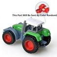 thumbnail image 4 of Kiddopark Truck & Toy Tractor With Trailers 4-Piece Farm Toy Car Set Kids Toys, 4 of 5