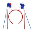 thumbnail image 2 of Independence Day Hair Bands Party Decorations Colour Stripe Headbands Flag Headbands, 2 of 6