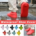 thumbnail image 2 of SATRINO Waterproof Shoe Covers Upgraded,Rain Shoe Covers Reusable Silicone Non Slip Shoe Covers for Outdoor,Rain Shoe Covers for Women and Men, 2 of 7