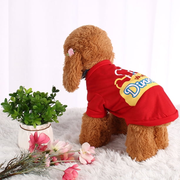 Camiseta para mascotas, ropa para cachorros, gato, chaleco, disfraces para primavera/verano/otoño, #16, L