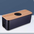 thumbnail image 4 of facefd Cable Storage Box Case Power Strip Cord Wire Management Tidy Box Small Black, 4 of 9