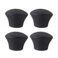 thumbnail image 4 of Juego de 4 pomos para tapas de ollas con tornillos, utensilios de cocina, mango de madera resistente al calor, para sartenes, cazuelas y cacerol negro, 4 of 8