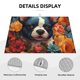 thumbnail image 3 of Fotbe Cute Colorful Flower French Bulldog Alfombrilla de Secado para Cocina con Estampado, 18x24 Pulgadas, 3 of 7
