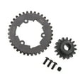 35T Spur Motor Gear Set Steel RC Spur Gear Pinion for TRAXXAS X Maxx 6S 8S 1/5 RC Car 19T
