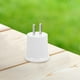 thumbnail image 5 of Adaptador de rosca E27 de 3 piezas que convierte el enchufe estadounidense en un portalámparas E26/E27 Adaptador de portalámparas para bombillas Enchufe de luz enchufable (enchufe estadounidense), 5 of 8