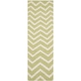 thumbnail image 2 of Safavieh Cambridge 5' X 8' Hand Tufted Wool Rug in Green and Ivory, 2 of 10
